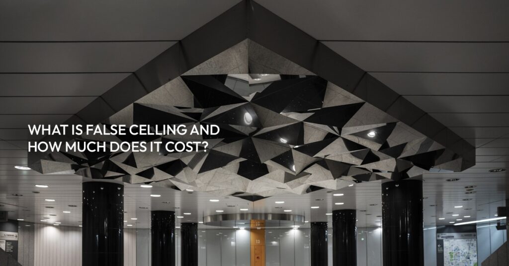 What is false celling and how much does it cost