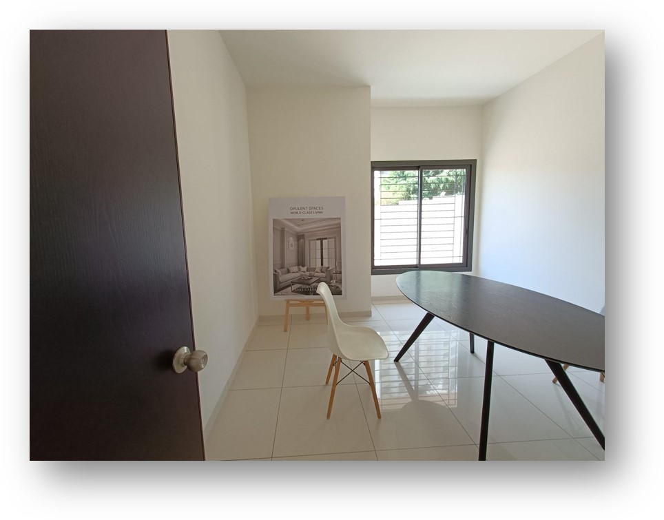 Empty room in Bangalore, a site ready for a complete interior design transformation by Olangana Design.