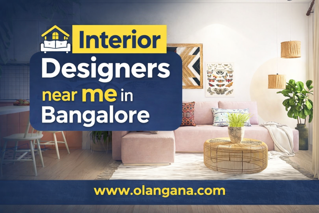 Interior Designers near me in Bangalore modern living room interior design Olangana home interiors Bangalore